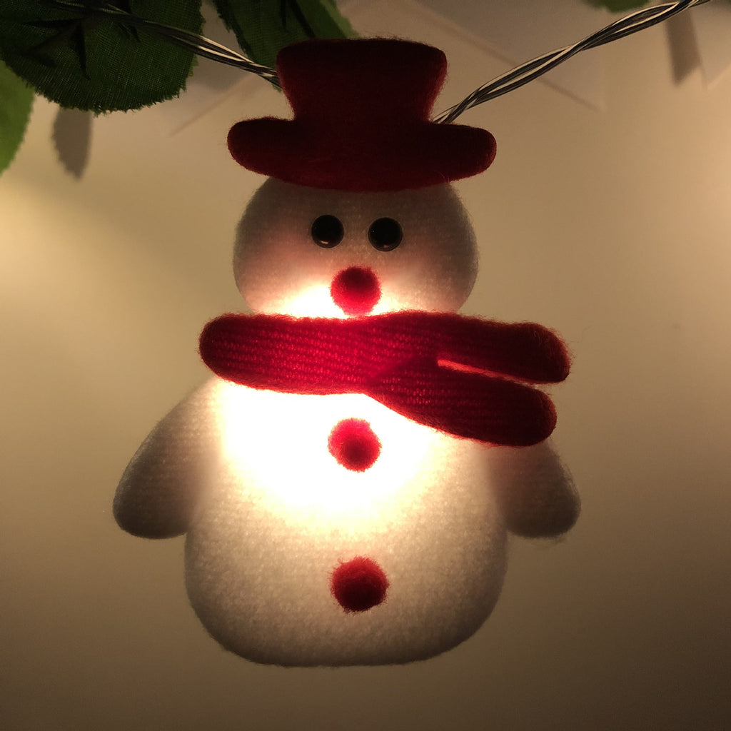 New LED Christmas snowman string lights Christmas tree holiday party decoration lantern pendant