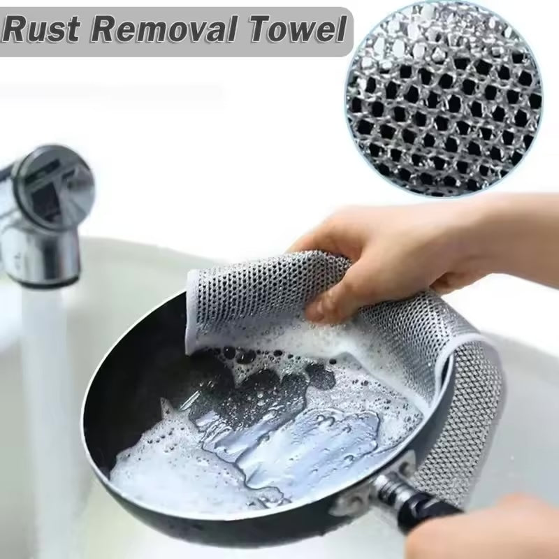 Non-scratch Wire Dishcloth