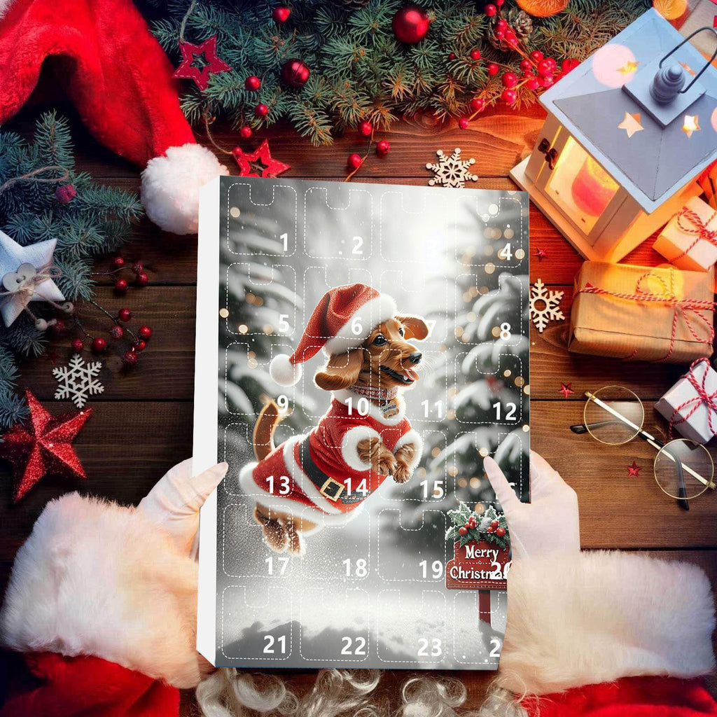 Cross-border 2025 Christmas Blind Box Dachshund Cup Pendant Holiday Home Decor Blind Box