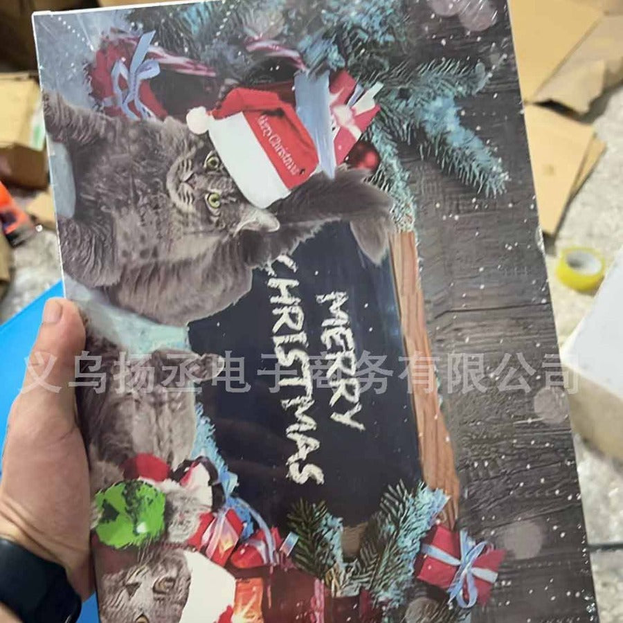 Cat Advent Calendar 2025 Christmas Countdown Cat Advent Calendar Christmas Blind Box