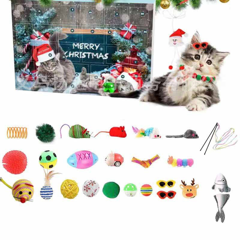 Cat Advent Calendar 2025 Christmas Countdown Cat Advent Calendar Christmas Blind Box
